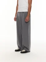 Sweats Collective Pleated Pant Grey (4)