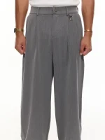 Sweats Collective Pleated Pant Grey (6)