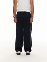 Sweats Collective Pleated Pant Navy (6)