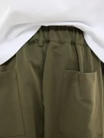 Sweats Collective Pleated Pant Olive (1)