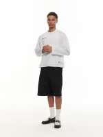 Sweats Collective Pleated Shorts Black (7)
