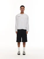 Sweats Collective Pleated Shorts Black (8)