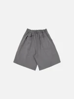 Sweats Collective Pleated Shorts Grey (2)