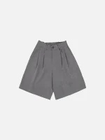 Sweats Collective Pleated Shorts Grey (9)