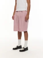 Sweats Collective Pleated Shorts Pink (4)