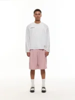 Sweats Collective Pleated Shorts Pink (7)