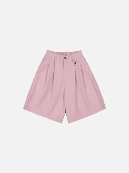 Sweats Collective Pleated Shorts Pink (8)