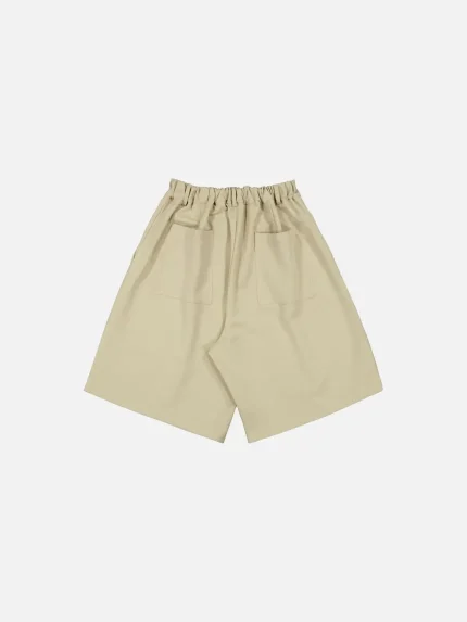 Sweats Collective Pleated Shorts Sand (1)