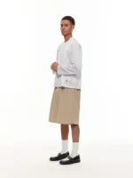 Sweats Collective Pleated Shorts Sand (5)