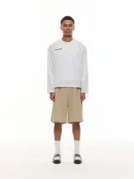 Sweats Collective Pleated Shorts Sand (6)