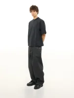 Sweats Collective Signature Blank T Shirt Black (2)