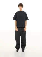 Sweats Collective Signature Blank T Shirt Black (4)