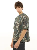 Sweats Collective Signature Blank T Shirt Camo (2)