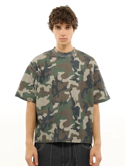Sweats Collective Signature Blank T Shirt Camo (4)