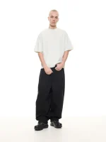 Sweats Collective Signature Blank T Shirt Chalk (1)