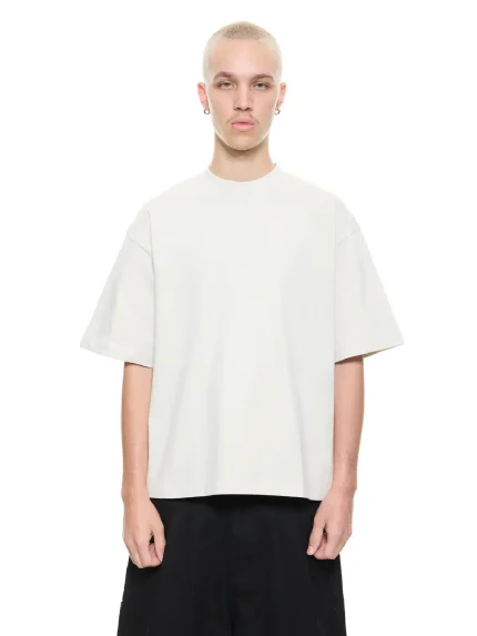 Sweats Collective Signature Blank T Shirt Chalk (5)