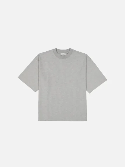 Sweats Collective Signature Blank T Shirt Marle Grey (5)