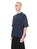 Sweats Collective Signature Blank T Shirt Navy (1)