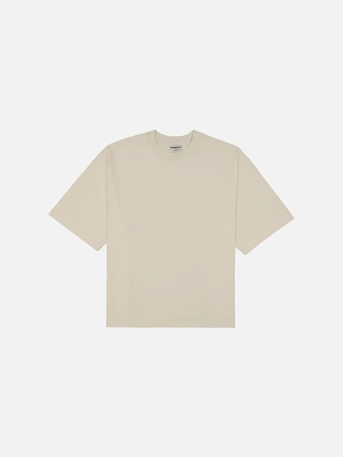 Sweats Collective Signature Blank T Shirt Oat (2) Sweats Collective Signature Blank T Shirt Oat (2)