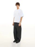 Sweats Collective Signature Blank T Shirt Pure White (2)