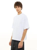 Sweats Collective Signature Blank T Shirt Pure White (3)