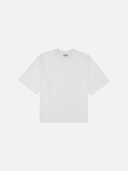 Sweats Collective Signature Blank T Shirt Pure White (6)