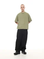 Sweats Collective Signature Blank T Shirt Sage (2)