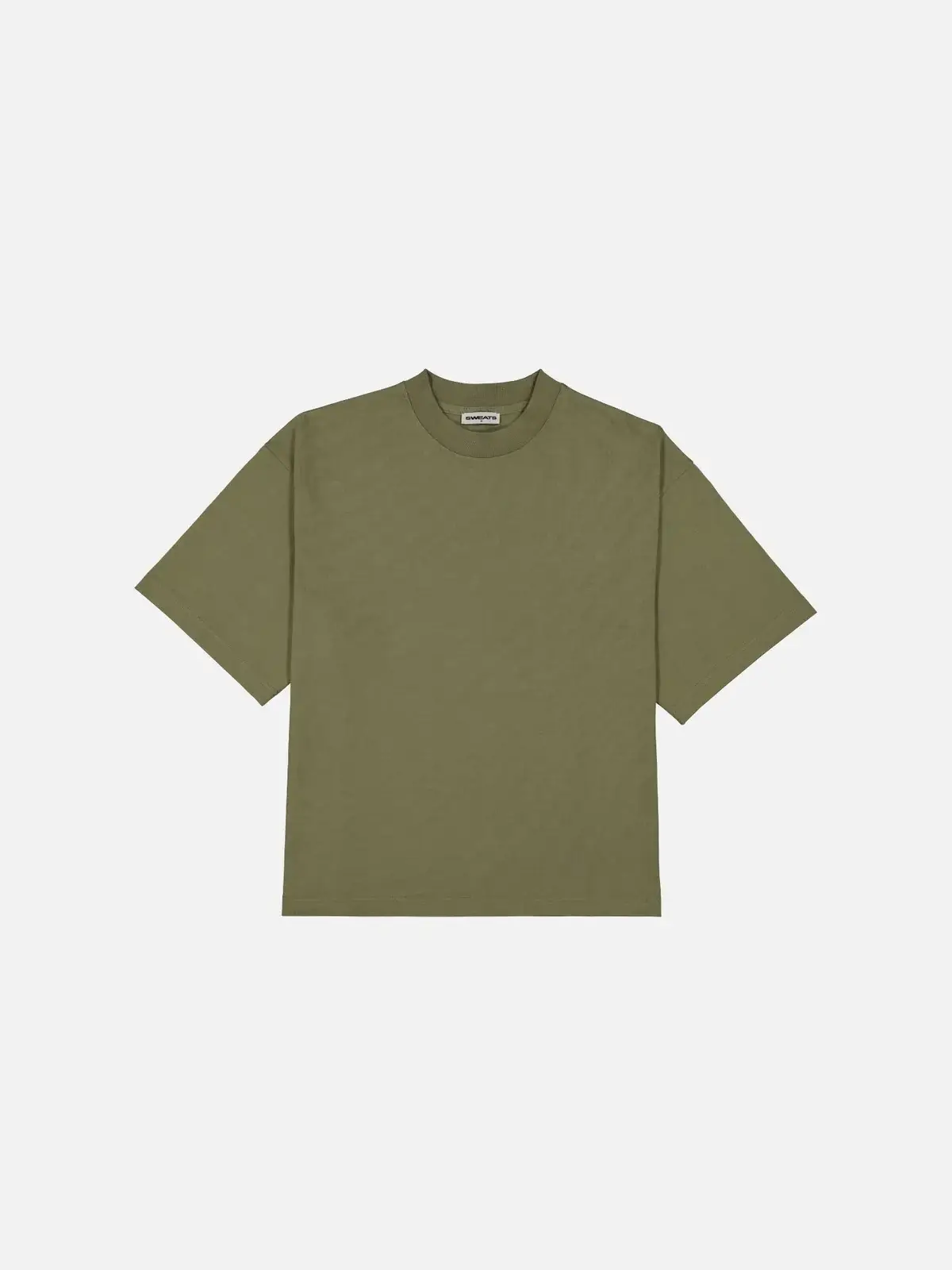 Sweats Collective Signature Blank T Shirt Sage (5) Sweats Collective Signature Blank T Shirt Sage (5)