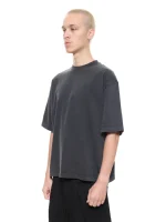 Sweats Collective Signature Blank T Shirt Washed Black (3)