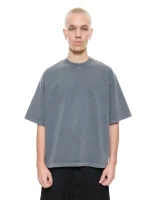 Sweats Collective Signature Blank T Shirt Washed Grey (5)