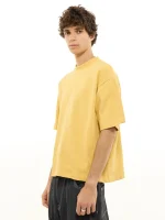 Sweats Collective Signature Blank T Shirt Yellow (2)