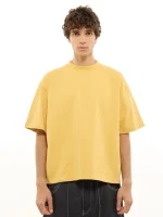 Sweats Collective Signature Blank T Shirt Yellow (5)