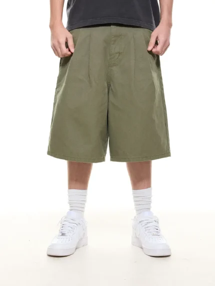 Sweats Collective Workwear Shorts Olive (6)