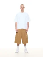 Sweats Collective Workwear Shorts Tan (7)